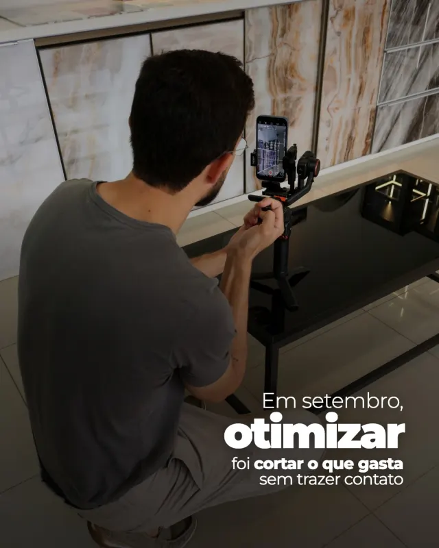 Otimizar não é mexer em tudo: é cortar todo dia o que gasta sem trazer contato