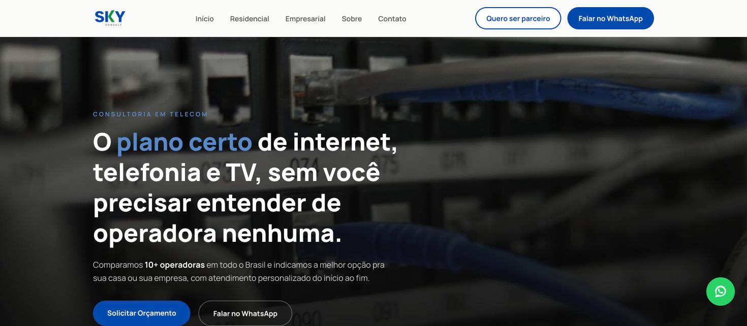 Site de Sky Consult